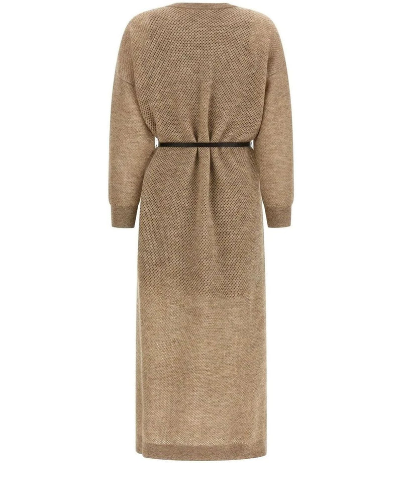 Brunello Cucinelli Dresse in beige, Mohair Wool — view 2