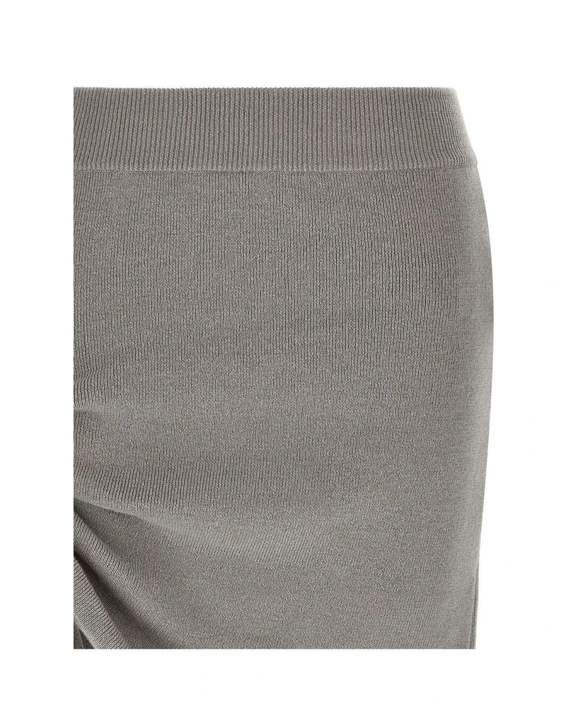Giuseppe Di Morabito Skirt in gray, Virgin Wool — view 3