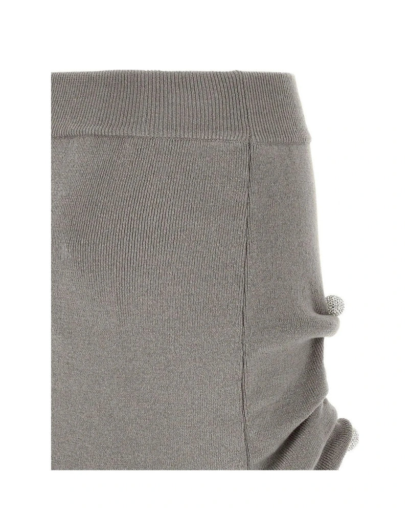 Giuseppe Di Morabito Skirt in gray, Virgin Wool — view 4