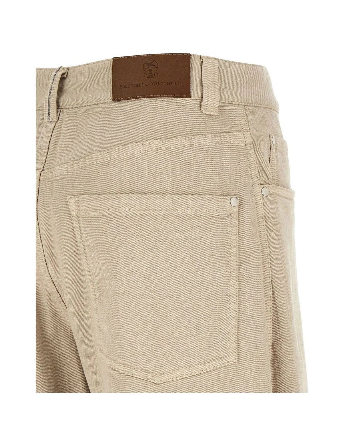 Brunello Cucinelli Jean in beige — view 4