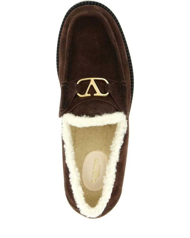 Valentino Garavani Loafers in brown — view 4