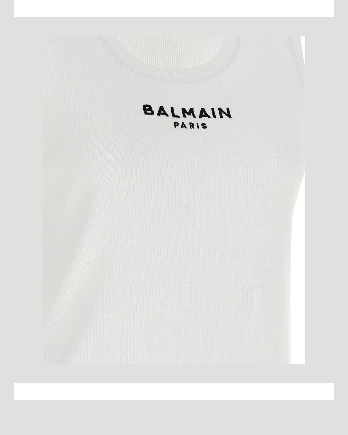 Balmain T-Shirt in white, Cotton — view 4