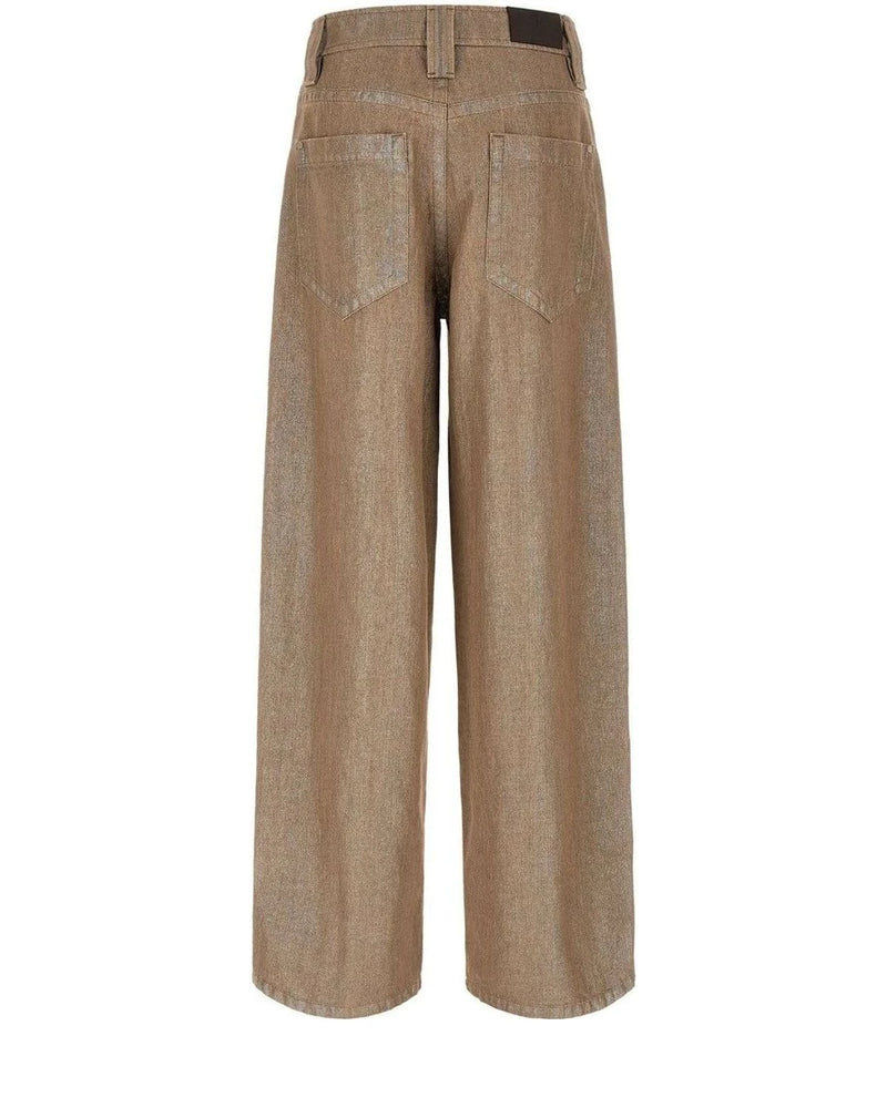 Brunello Cucinelli Jean in beige, Cotton — view 2