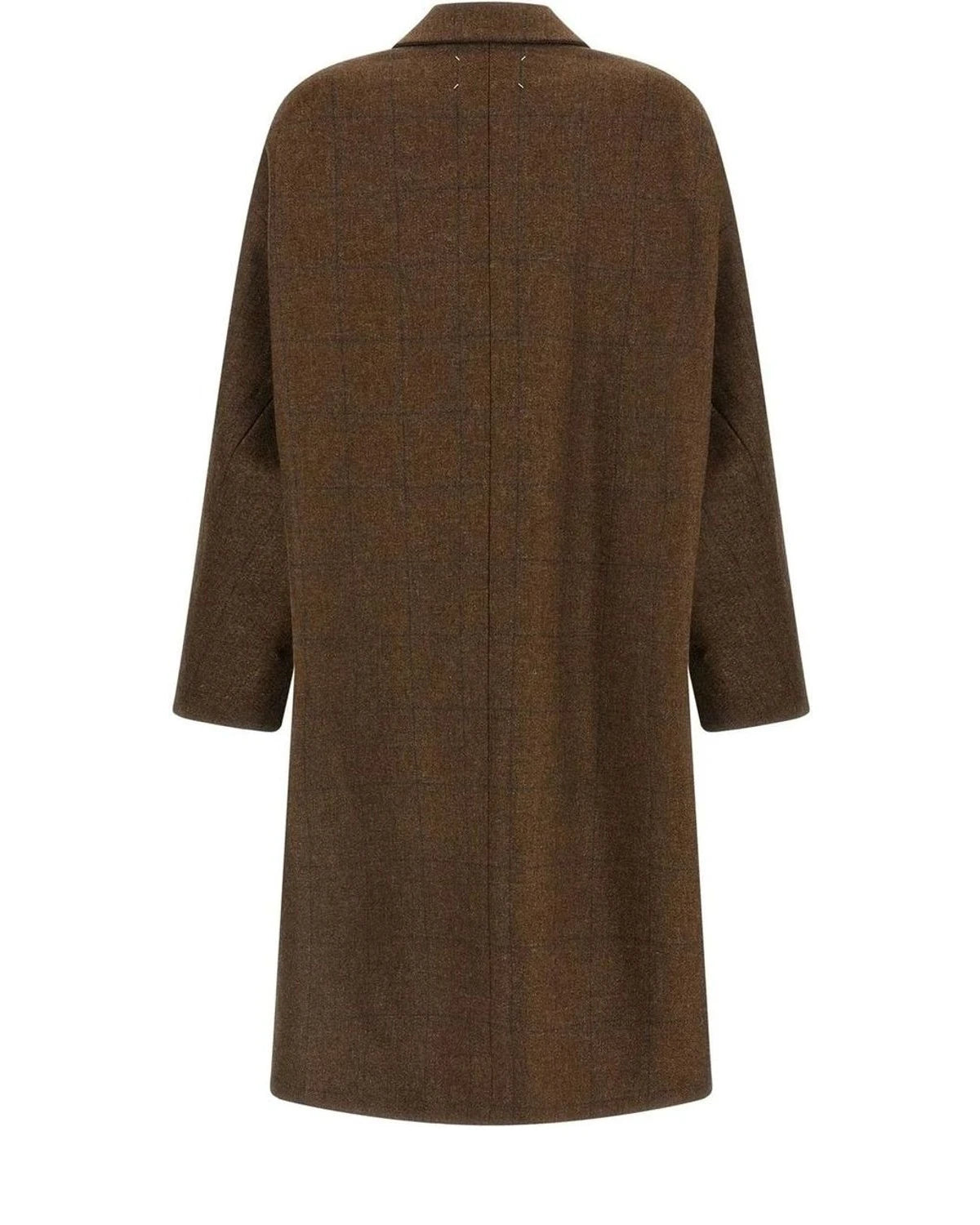 Maison Margiela Overcoat in brown, Wool — view 2
