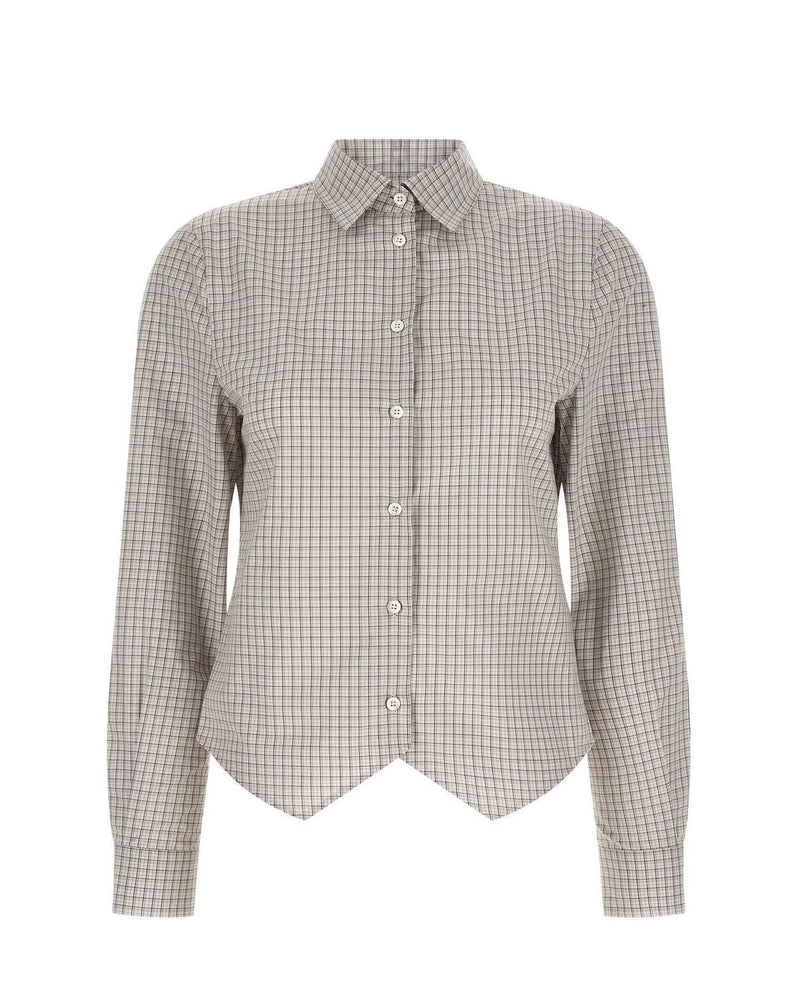 Maison Margiela Dress Shirt in beige, Cotton