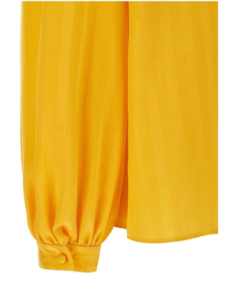 Valentino Garavani Blouse in yellow, Silk — view 4