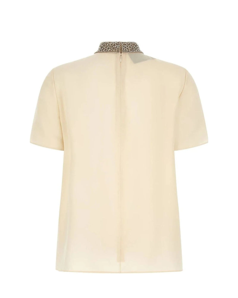 Valentino Garavani Blouse in white, Silk — view 2