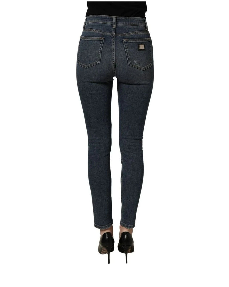 Dolce & Gabbana Jean in blue, Cotton — view 5