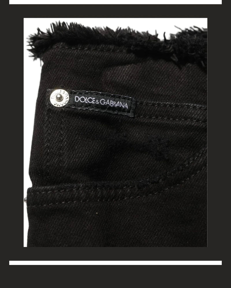 Dolce & Gabbana Jean in black, Cotton — view 7