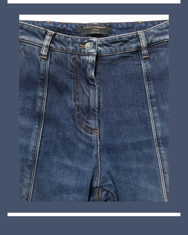 Dolce & Gabbana Jean in blue, Cotton — view 6