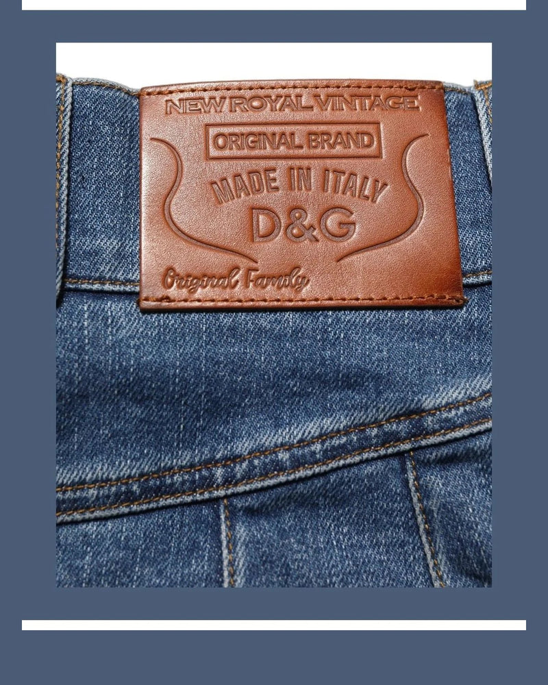 Dolce & Gabbana Jean in blue, Cotton — view 7