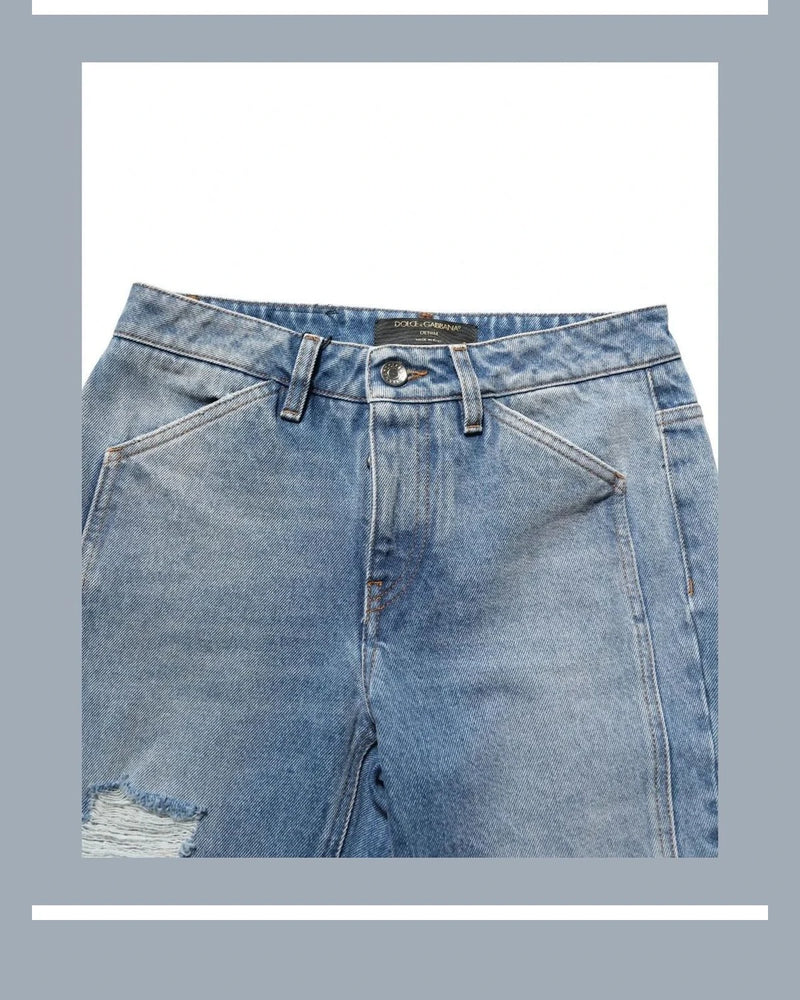 Dolce & Gabbana Jean in blue, Cotton — view 3