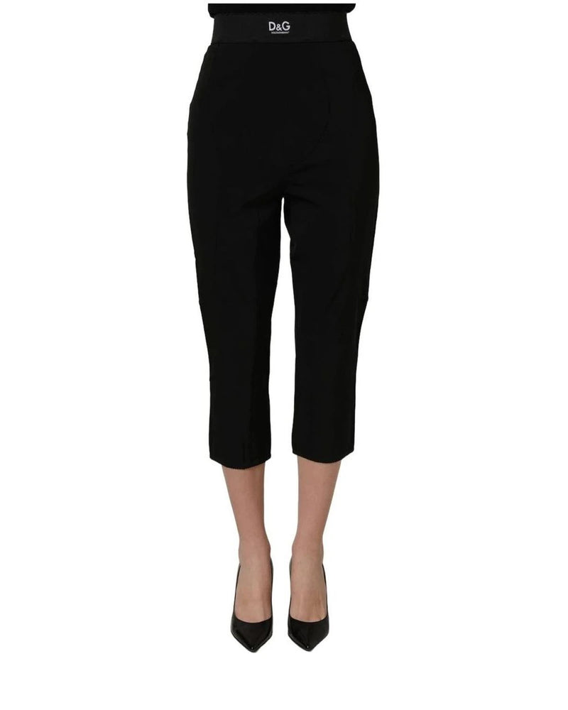 Dolce & Gabbana Short Trouser in black, Viscose — view 3