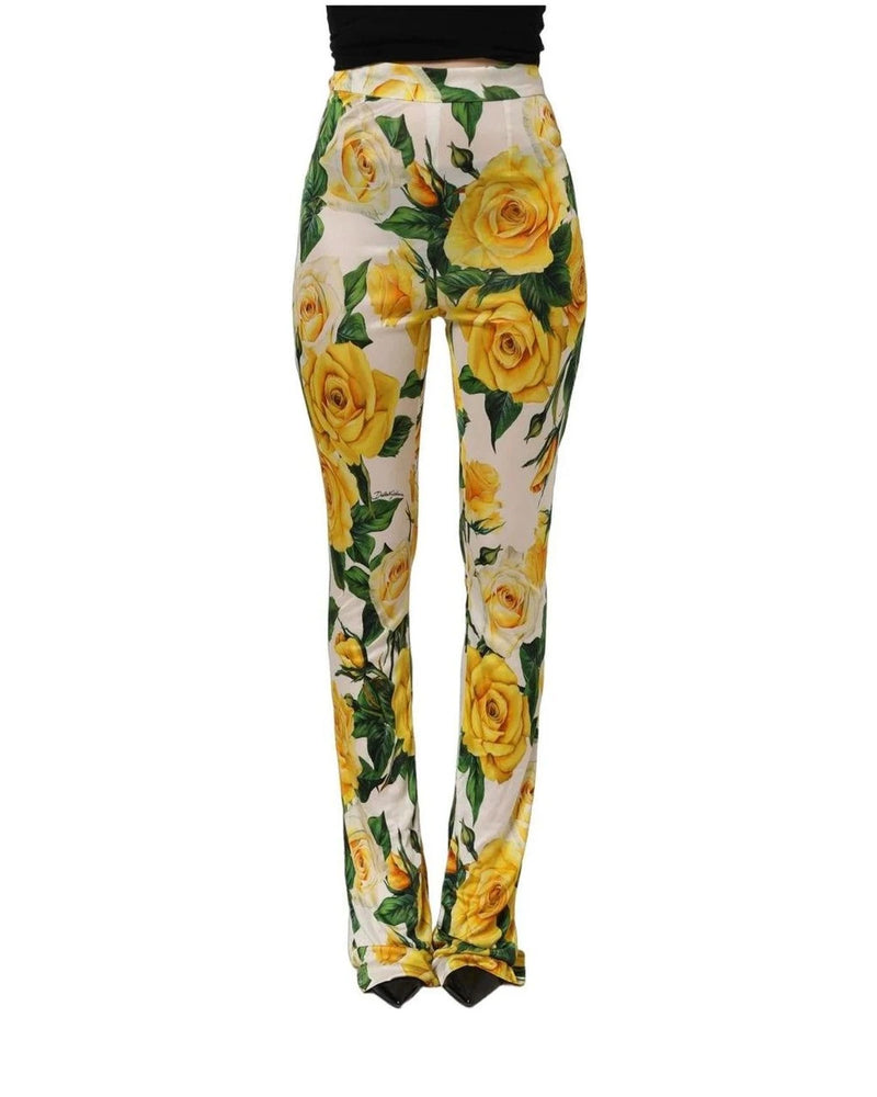 Dolce & Gabbana Trouser in multicolor, Viscose — view 3