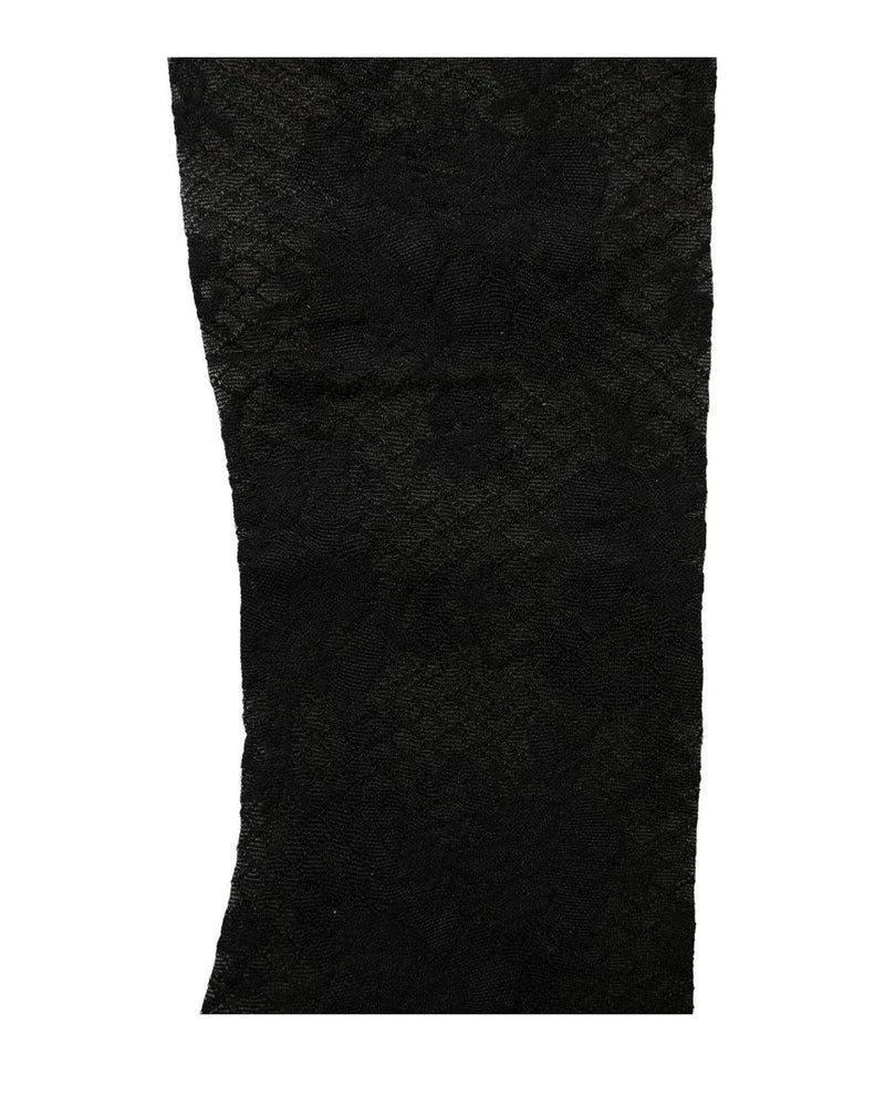 Dolce & Gabbana Hold Up Sock in black, Nylon — view 5