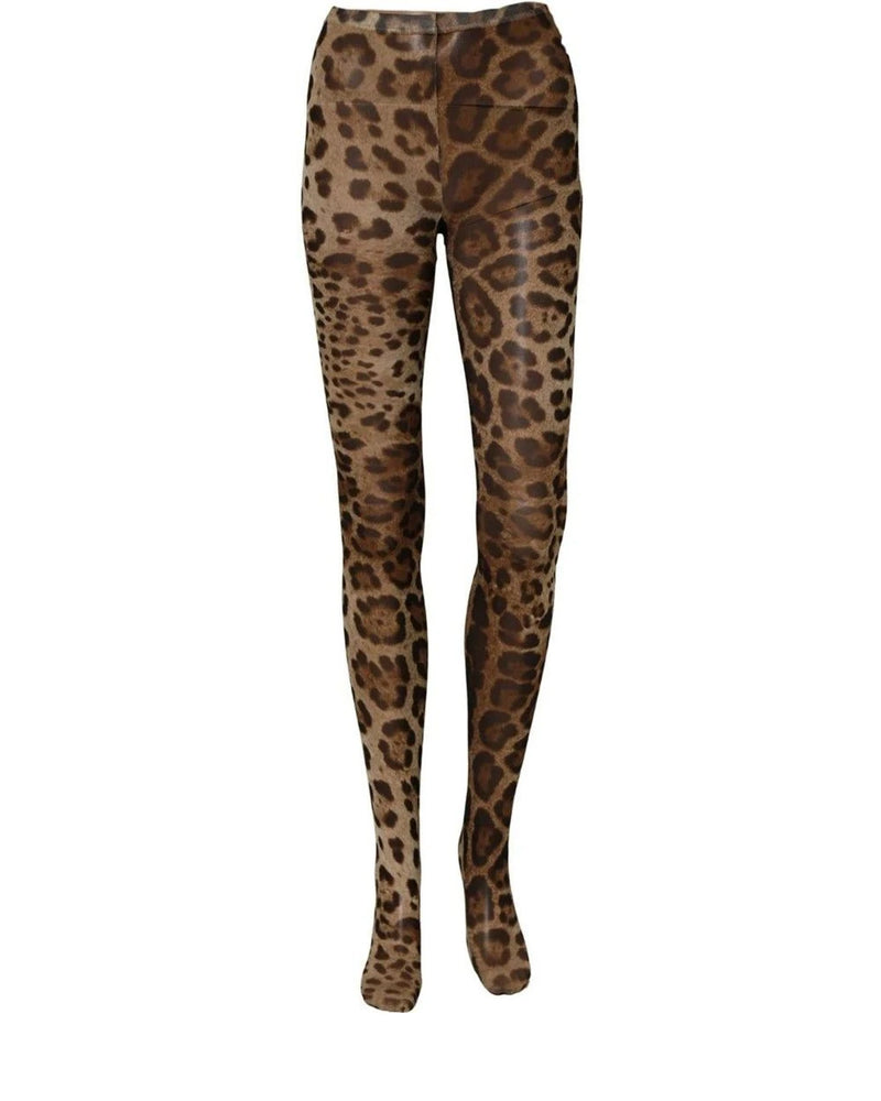 Dolce & Gabbana Pantyhose in brown, Nylon — view 4
