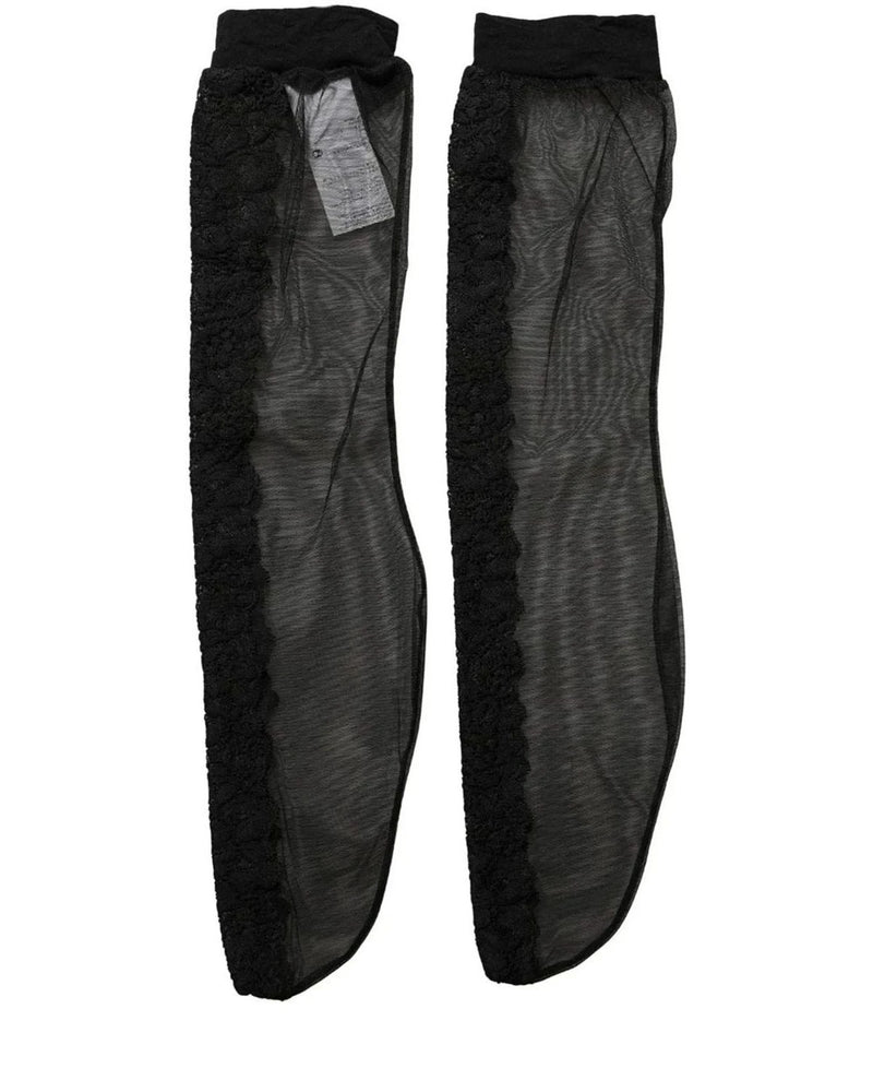 Dolce & Gabbana Dance Sock in black, Elastane — view 2