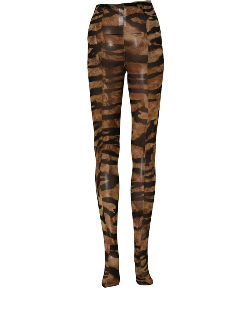 Dolce & Gabbana Pantyhose in brown, Nylon — view 4