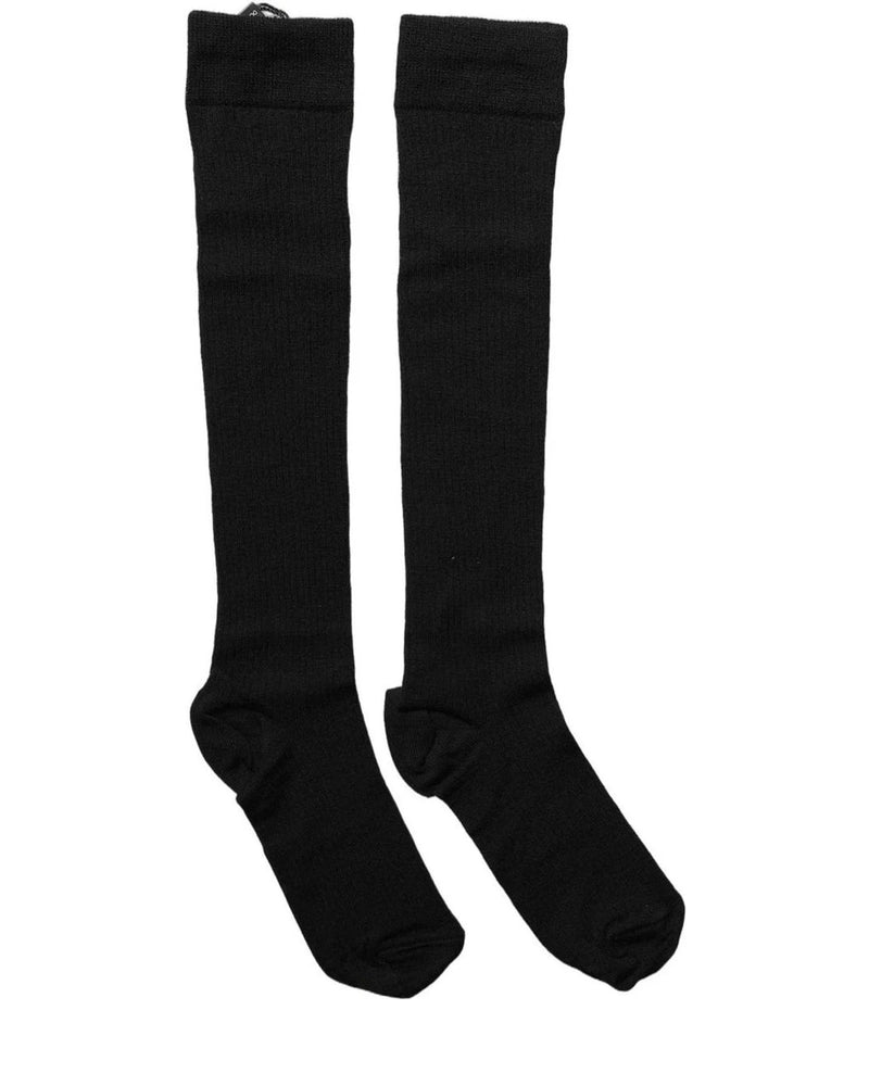 Dolce & Gabbana Knee Sock in black, Nylon — view 2