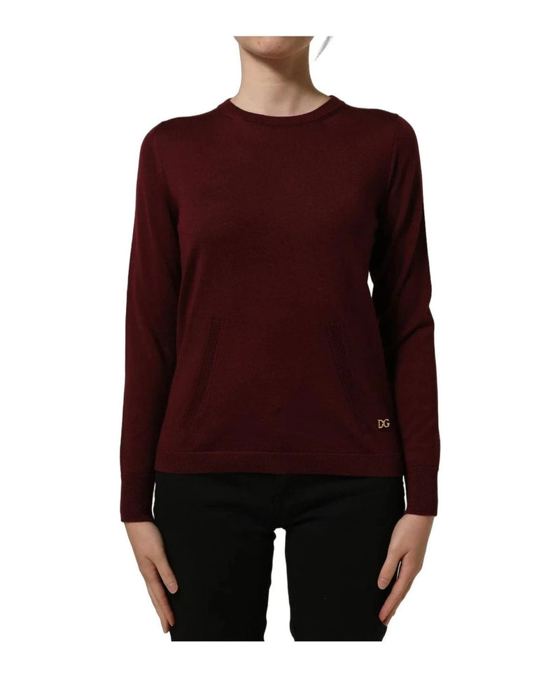 Dolce & Gabbana Sweater in red, Virgin Wool — view 3