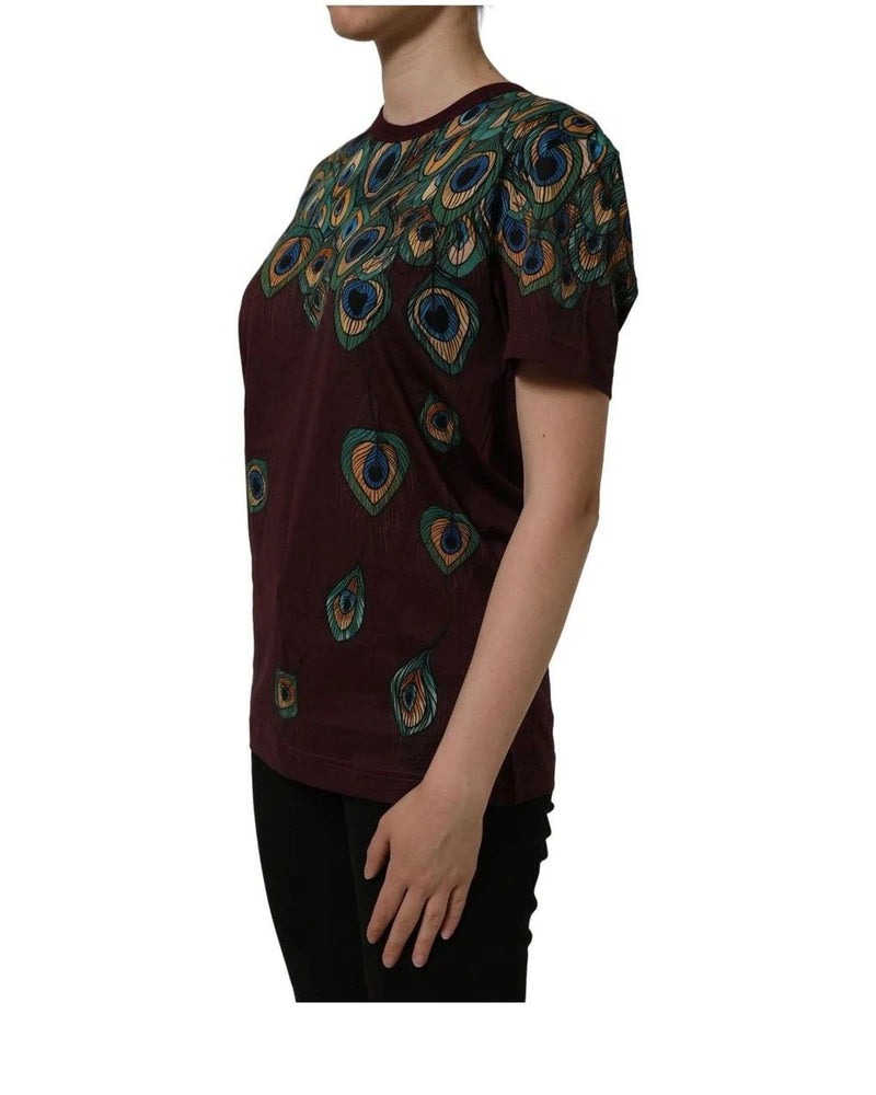 Dolce & Gabbana T-Shirt in multicolor, Cotton — view 4