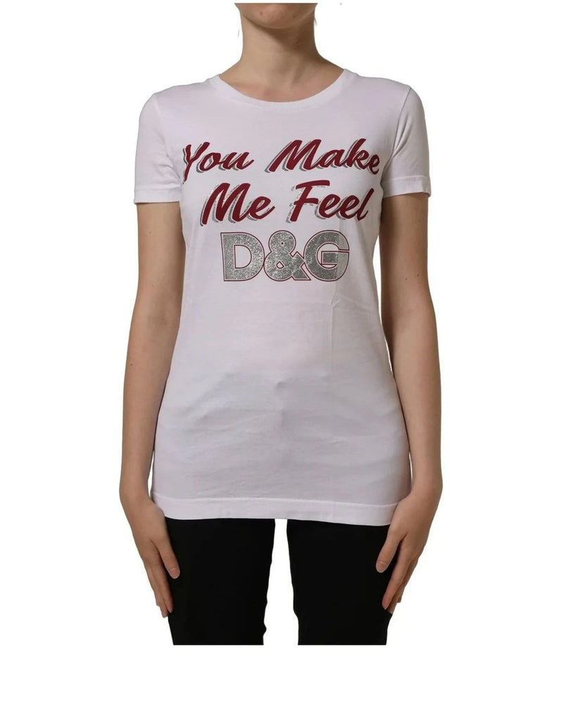Dolce & Gabbana T-Shirt in white, Cotton — view 3
