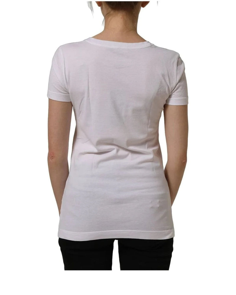 Dolce & Gabbana T-Shirt in white, Cotton — view 5