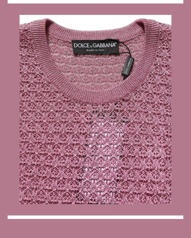 Dolce & Gabbana Tank Top in pink, Viscose