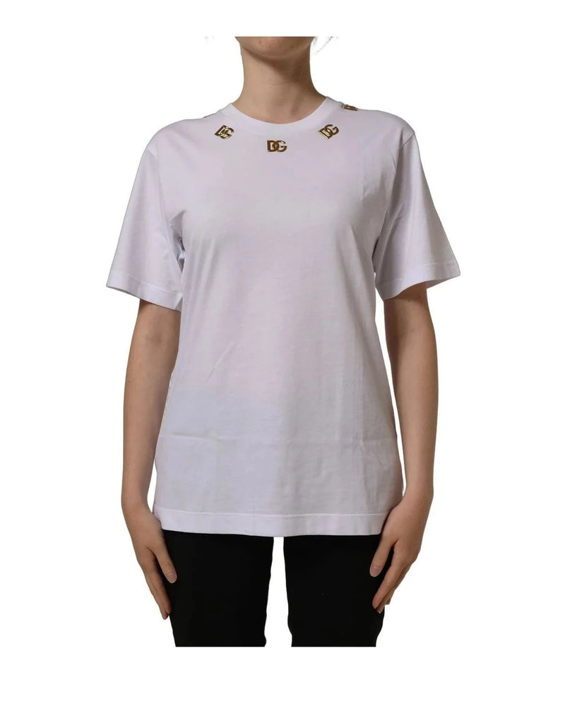 Dolce & Gabbana T-Shirt in white, Cotton — view 2