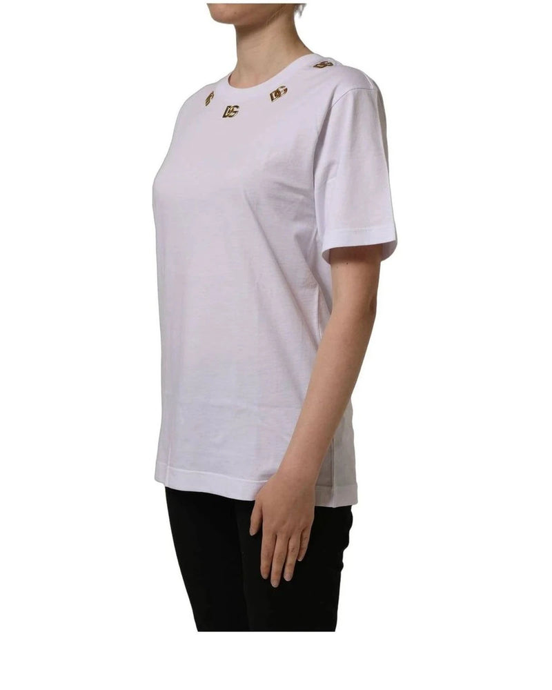 Dolce & Gabbana T-Shirt in white, Cotton — view 5