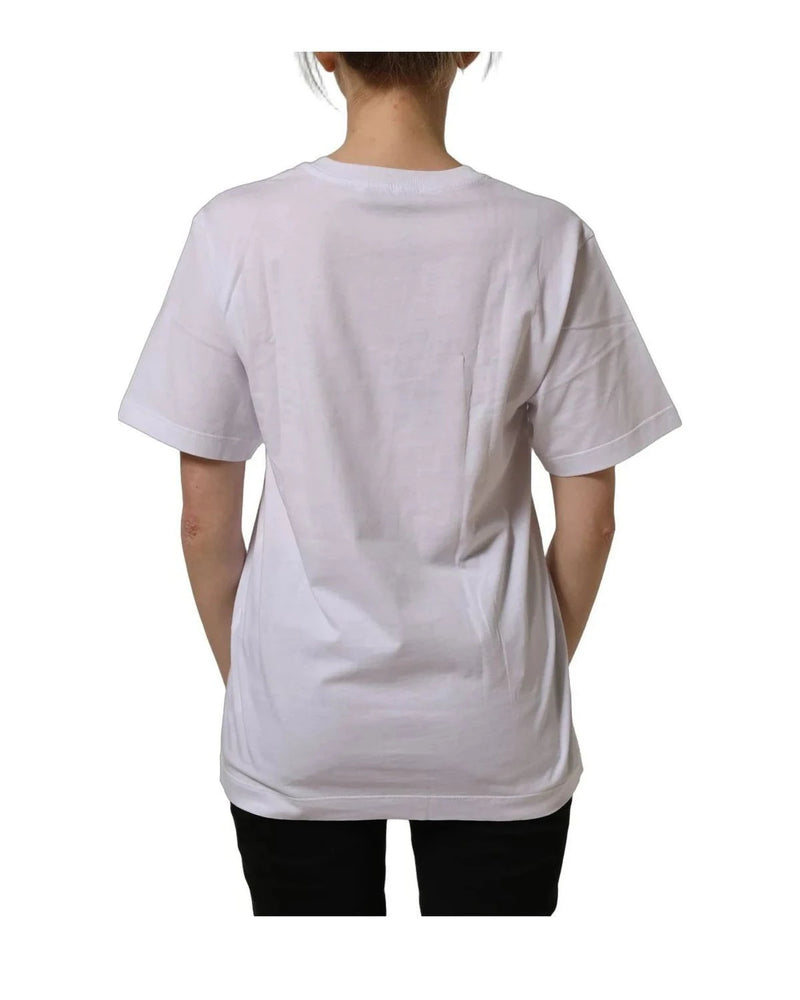 Dolce & Gabbana T-Shirt in white, Cotton — view 6