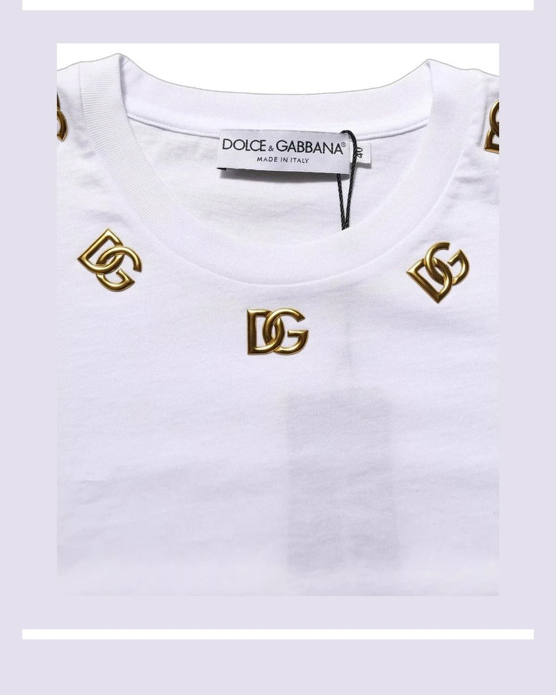 Dolce & Gabbana T-Shirt in white, Cotton — view 7