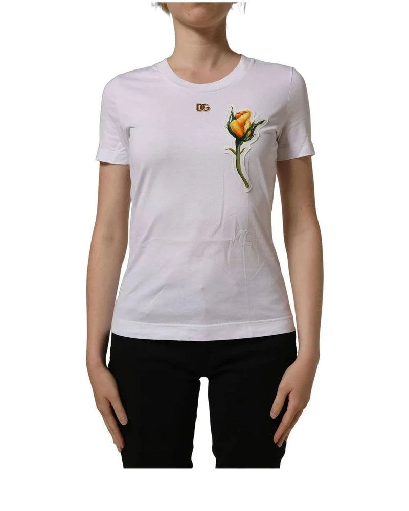 Dolce & Gabbana T-Shirt in white, Cotton — view 2
