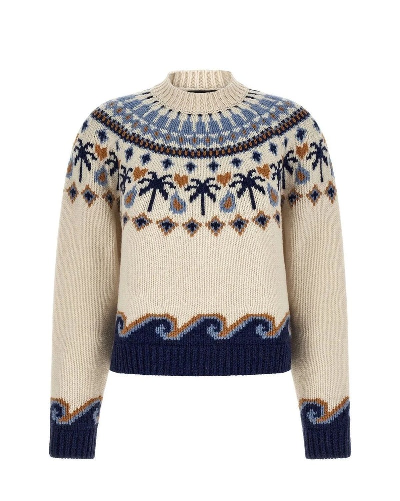 Alanui Sweater in multicolor, Virgin Wool