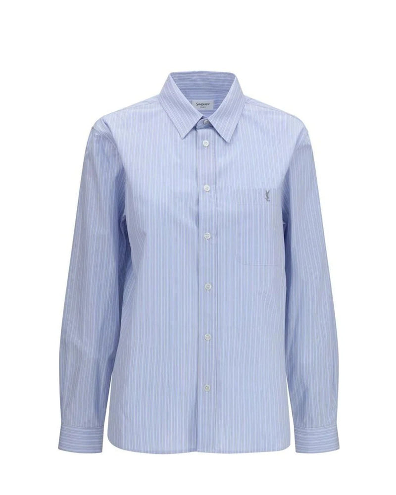 Saint Laurent Dress Shirt in blue, Cotton