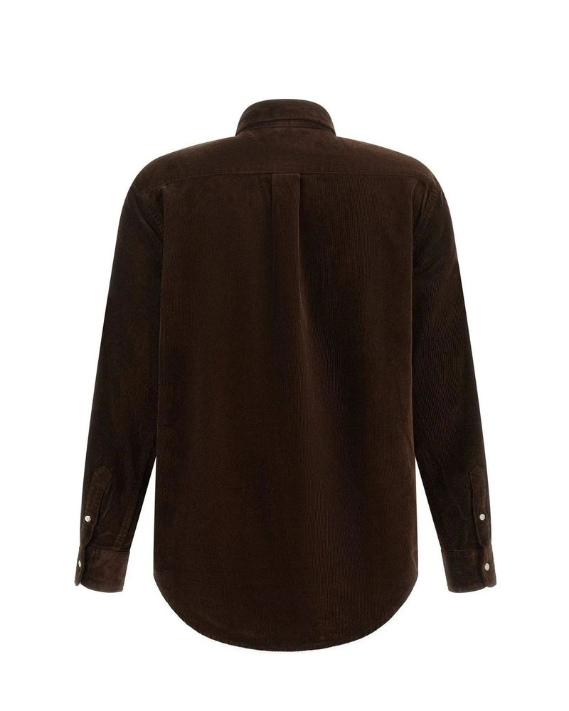 Polo Ralph Lauren Dress Shirt in brown, Cotton — view 2