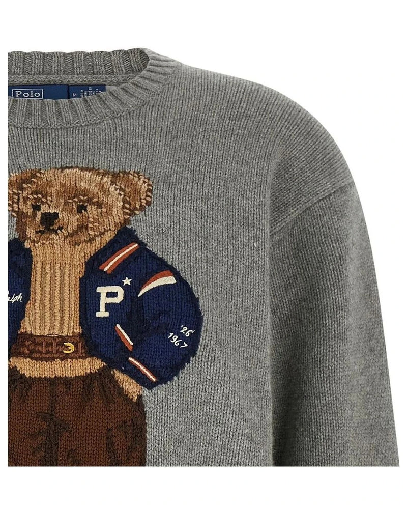 Polo Ralph Lauren Sweater in gray, Wool — view 3