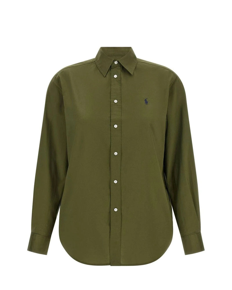 Polo Ralph Lauren Dress Shirt in green, Cotton