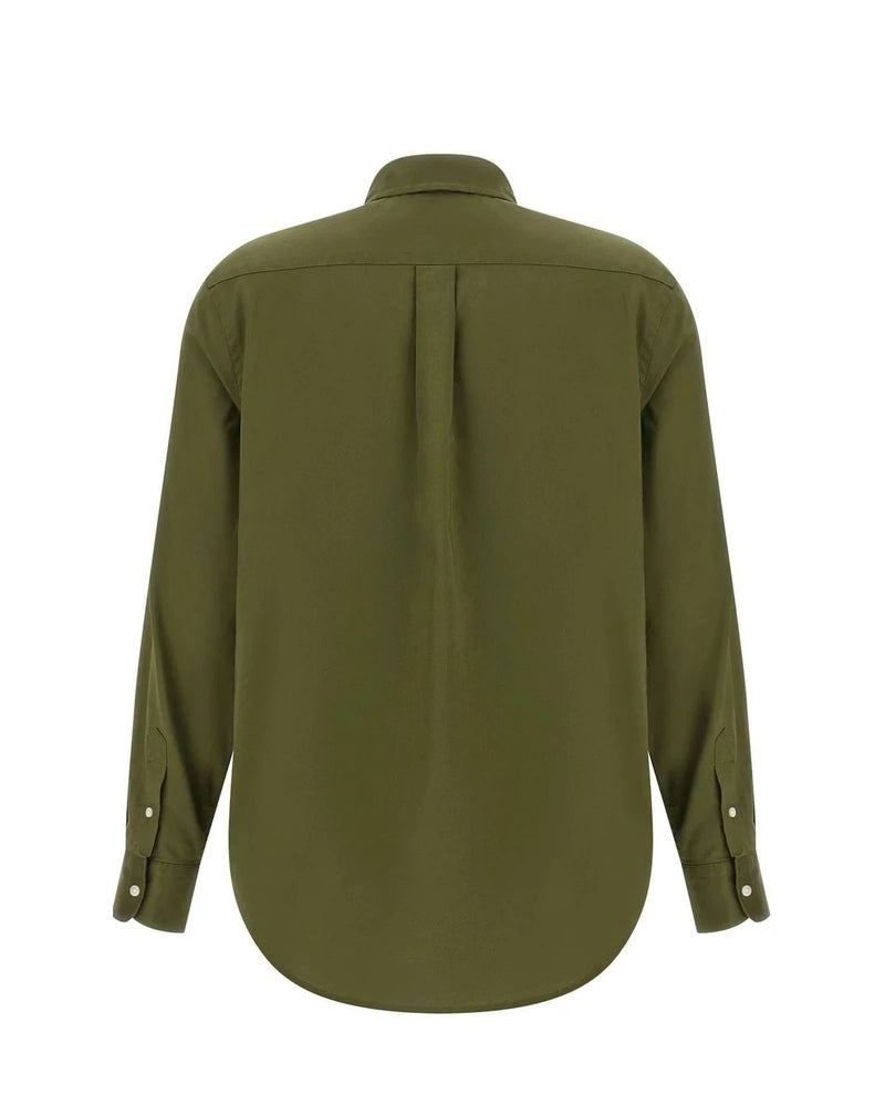 Polo Ralph Lauren Dress Shirt in green, Cotton — view 2