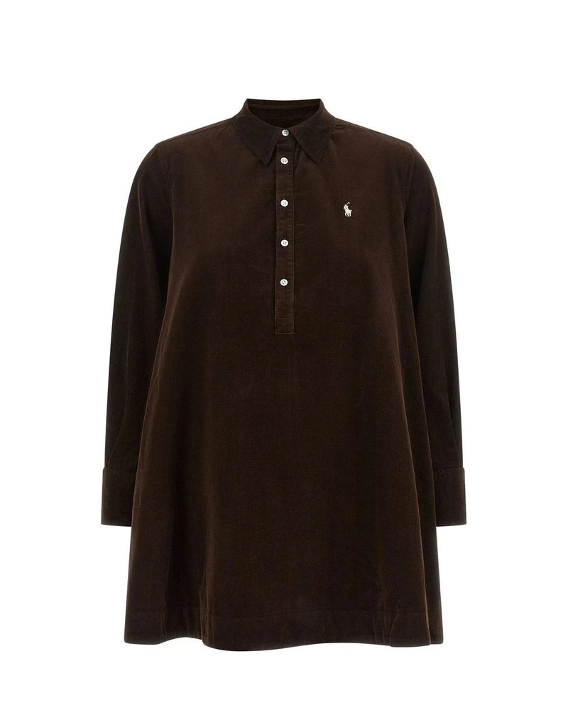 Polo Ralph Lauren Dresse in brown, Cotton