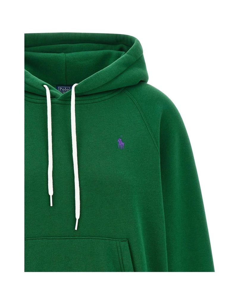Polo Ralph Lauren Hoodie in green, Cotton — view 3