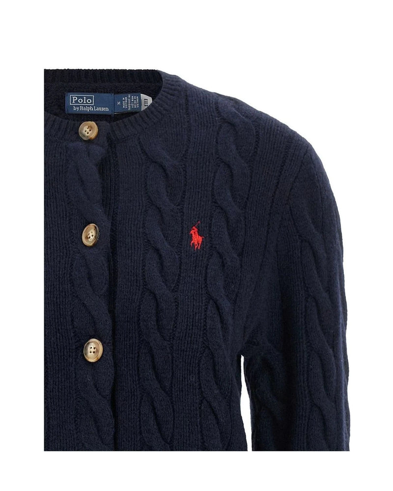 Polo Ralph Lauren Cardigan in blue, Wool — view 3