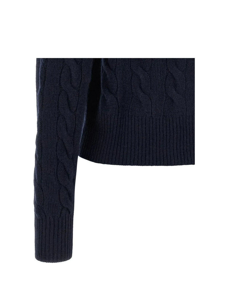Polo Ralph Lauren Cardigan in blue, Wool — view 4