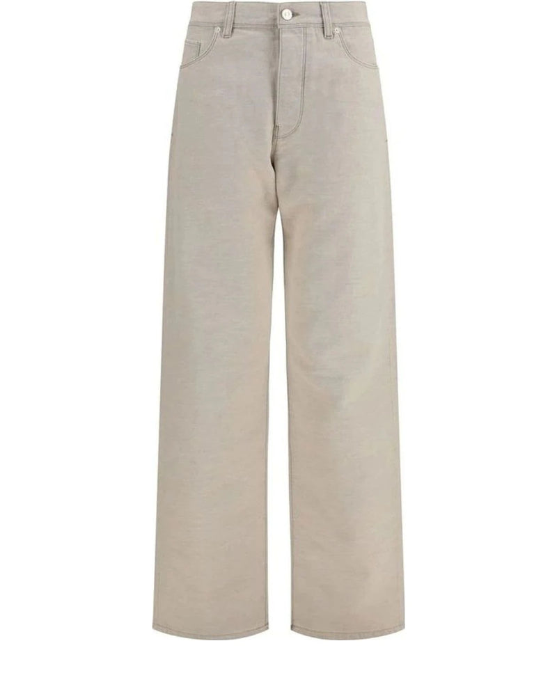 Fendi Jean in beige, Cotton