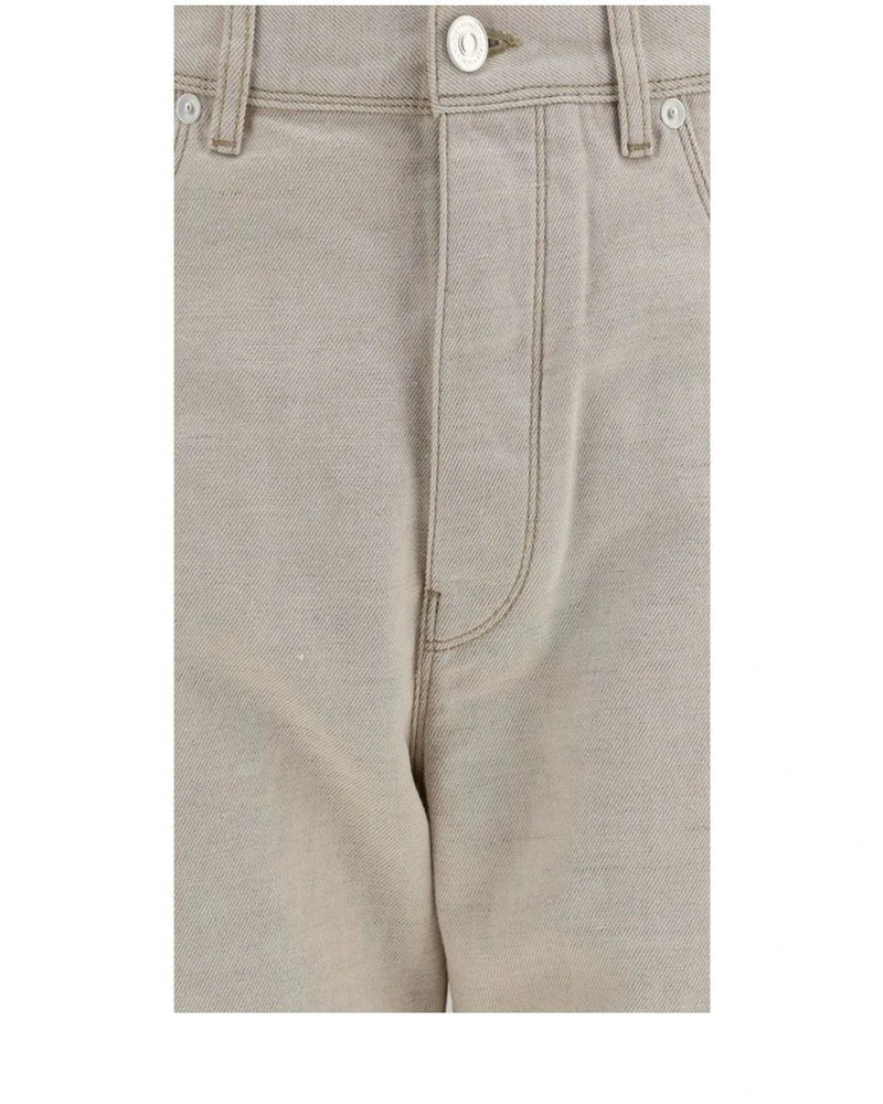 Fendi Jean in beige, Cotton — view 3