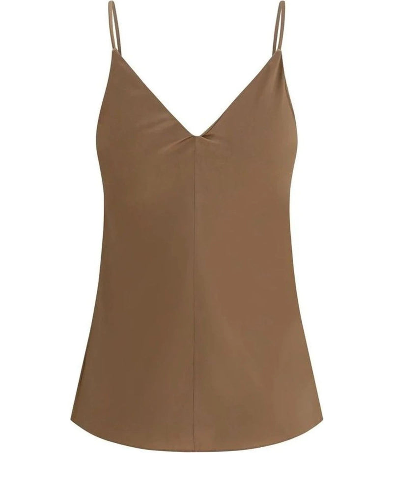 Brunello Cucinelli Blouse in brown, Silk — view 2