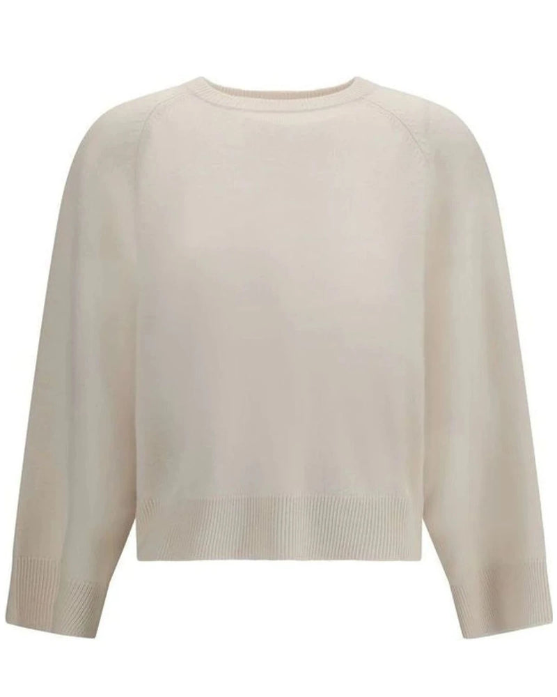 Brunello Cucinelli Sweater in white, Kashmir