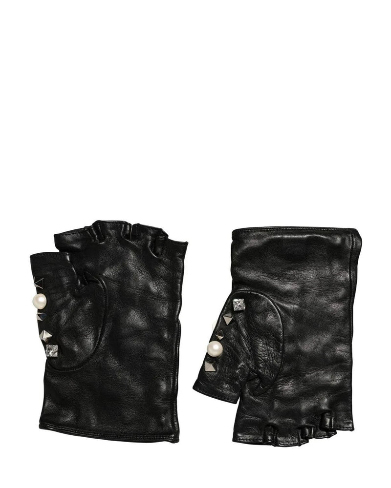 Dolce & Gabbana Gloves & Mitten in black — view 3