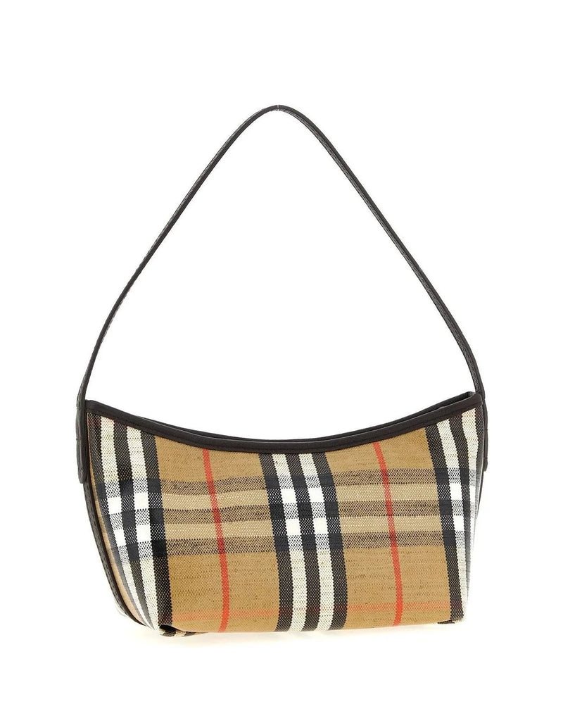 Burberry Shoulder Bag in multicolor, Cotton — view 2