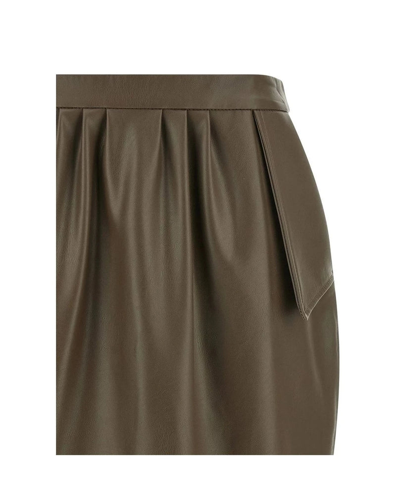 Stella McCartney Skirt in brown, Polyester — view 3